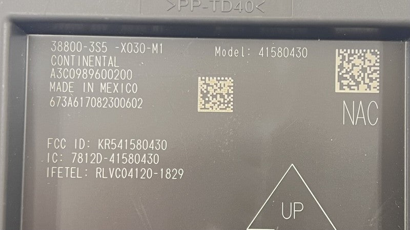 38800-3S5-X030-M1 / 38800 3S5 X030 M1 / 388003S5X030M1 24-25 ACURA INTEGRA TYPE S BODY CONTROL MODULE BCM 38800-3S5-X030