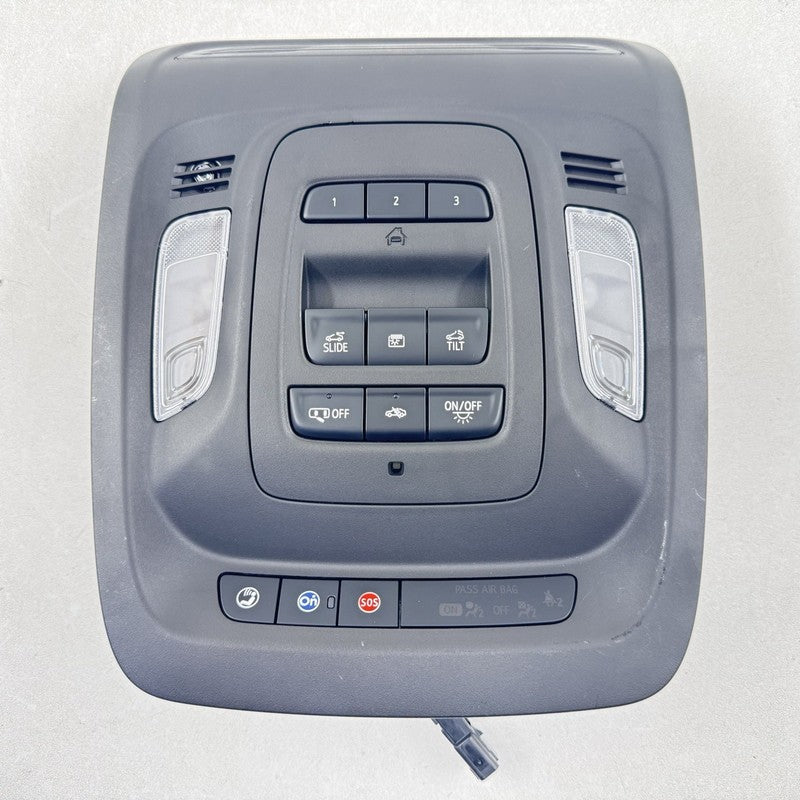 23298802 22-24 CADILLAC CT5 V BLACKWING OVERHEAD CONSOLE LIGHT LAMP CONTROL PANEL OEM