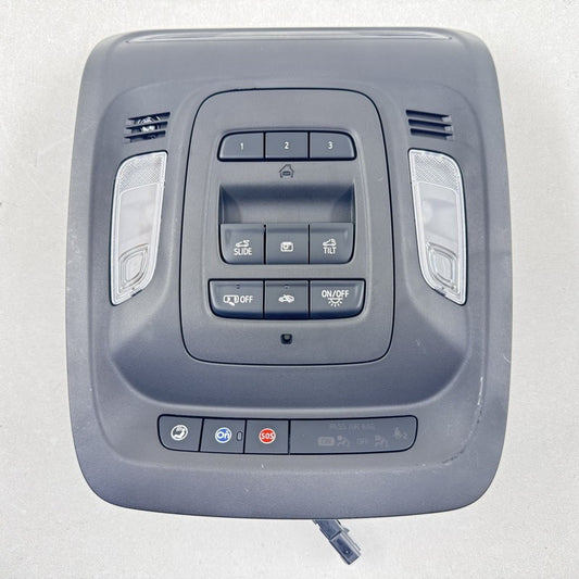 23298802 22-24 CADILLAC CT5 V BLACKWING OVERHEAD CONSOLE LIGHT LAMP CONTROL PANEL OEM