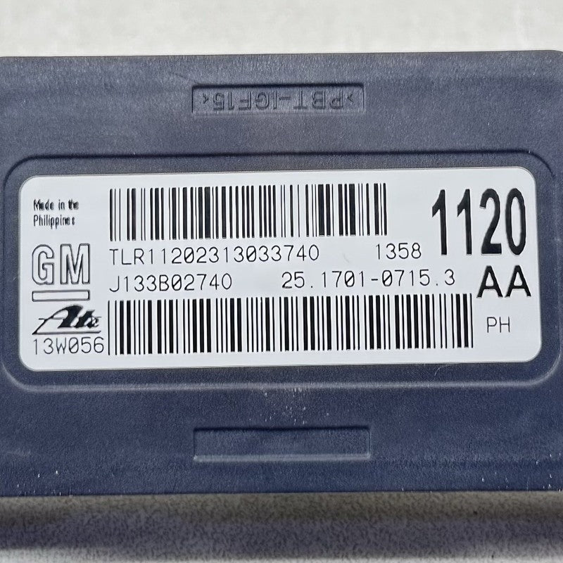 1358 1120 / 13581120 12-15 Chevrolet Camaro ZL1 Vehicle Dynamic Yaw Rate Sensor Module 13581120 OEM