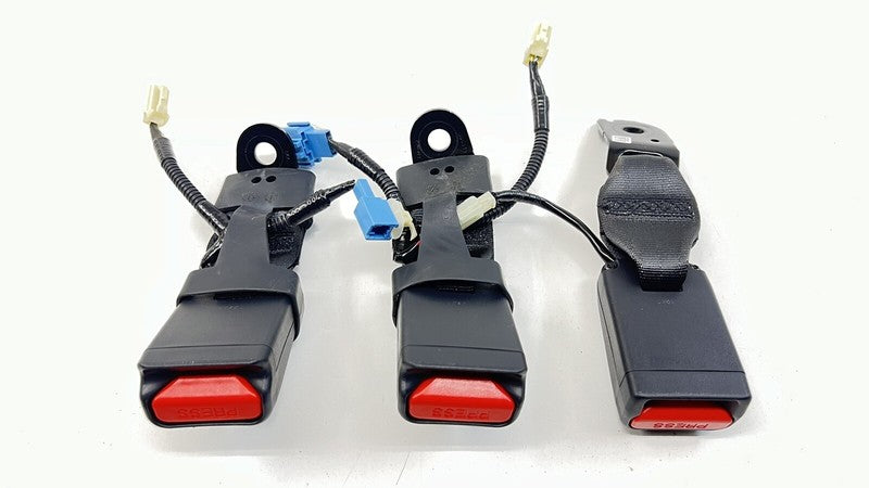 22-24 SUBARU WRX LEFT RIGHT CENTER REAR SEAT BELT SEATBELT BUCKLE SET OEM