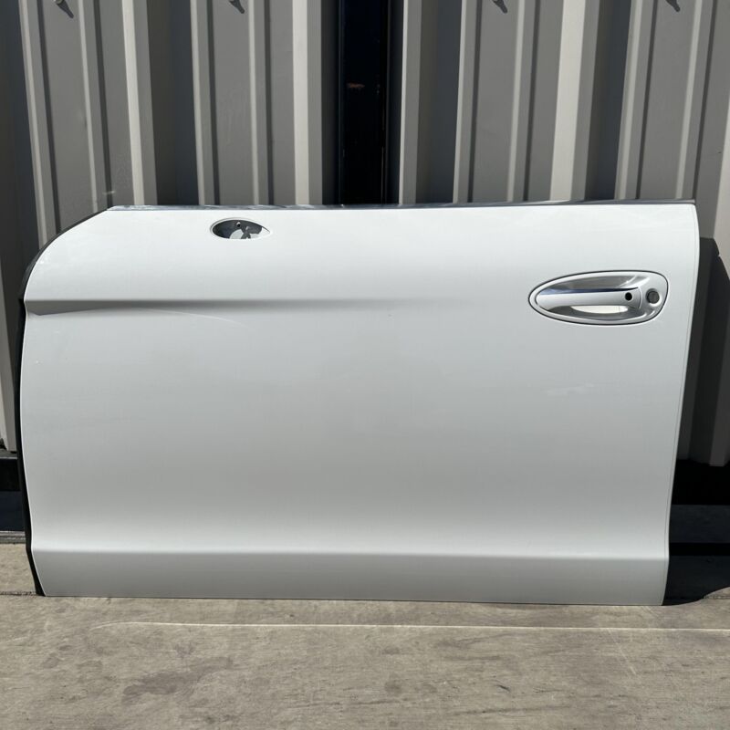 Does not apply 10-16 PORSCHE PANAMERA DRIVER LEFT FRONT DOOR SHELL WHITE OEM