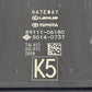 89111-06180 / 89111 06180 / 8911106180 19-22 LEXUS ES300H GATEWAY CONTROL MODULE 89111-06180 OEM