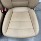10-16 PORSCHE PANAMERA FRONT SEAT PAIR POWER MEMORY LEATHER LUXOR BEIGE OEM