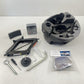 670108625 14-24 MASERATI GHIBLI EMERGENCY SPARE TIRE JACK LIFT TOOL KIT AIR TIRE PUMP OEM