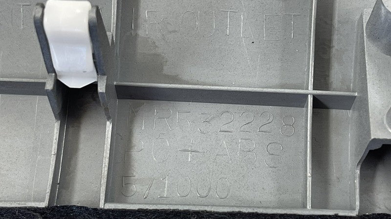 MR532228 03-06 MITSUBISHI EVOLUTION 8 9 CENTER DASH AIR VENT W/ CLOCK & HAZARD SWITCH OEM