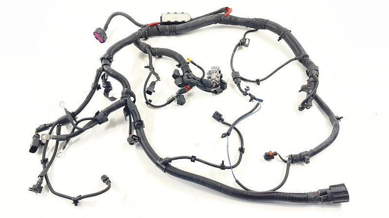 10-13 PORSCHE PANAMERA LEFT FRONT ENGINE BAY HEADLIGHT WIRE HARNESS OEM