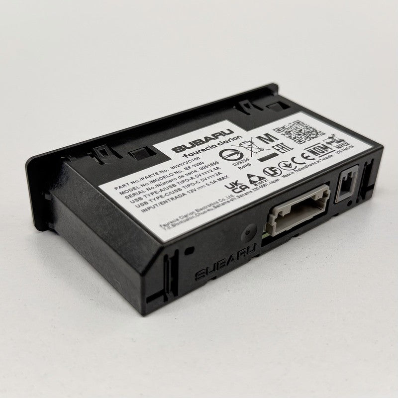 86257VC100 / 86257 VC100 24-25 Subaru WRX Auxiliary Aux USB Jack Input Port Module 86257VC100 OEM