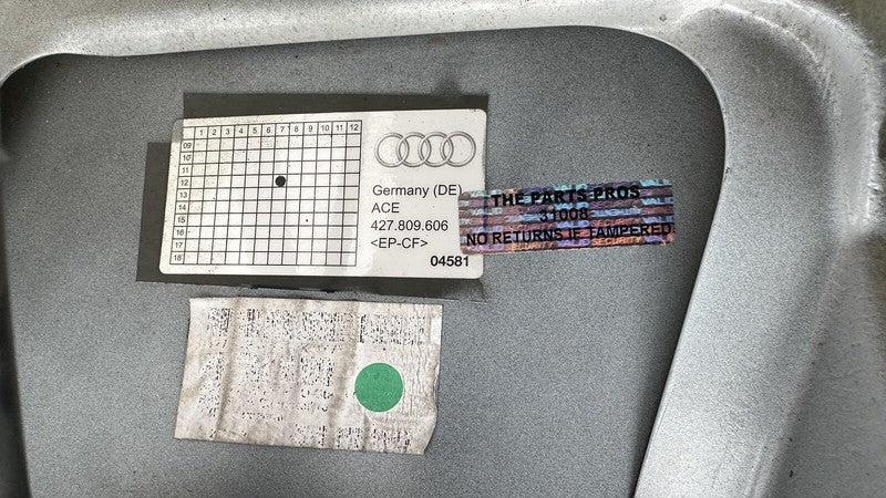 427 809 606 / 427809606 / 427.809.606 12-15 AUDI R8 SPYDER PASSENGER RIGHT REAR UPPER QUARTER PANEL ASSEMBLY WHITE OEM