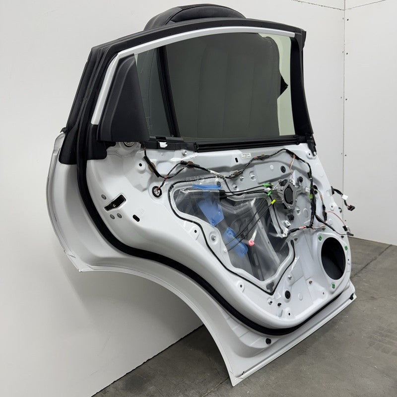 23-25 TOYOTA PRIUS DRIVER LEFT REAR DOOR SHELL COMPLETE WHITE OEM