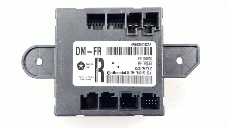 68376192AA 17-23 MASERATI QUATTROPORTE RIGHT FRONT DOOR CONTROL MODULE 68376192AA OEM