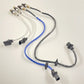 670002200 14-20 MASERATI GHIBLI AIR FUEL RATIO EXHAUST OXYGEN O2 SENSOR SET OF 4 OEM