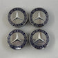 A 171 400 00 25 / A1714000025 Mercedes Benz Wheel Center Cap Rim Hubcaps 75mm Set of 4 Factory OEM