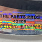 7 077 935 / 7077935 06-10 BMW M6 E63 E64 LEFT & RIGHT FRONT UPPER BUMPER KIDNEY GRILL TRIM PAIR OEM
