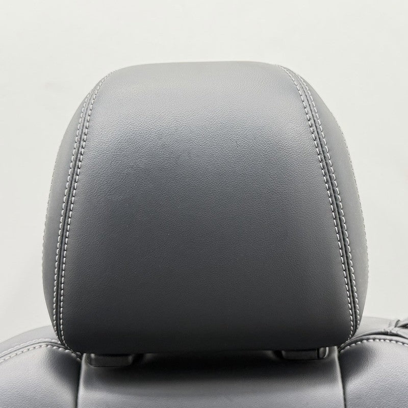 24-26 Ford Mustang GT Premium Front Seat Pair Leather Black W/ White Stitch OEM