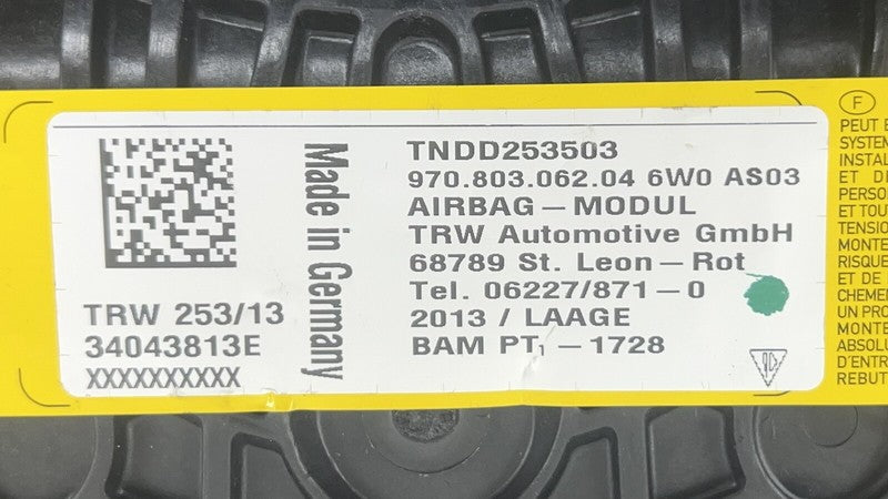 970.803.062.04 / 970 803 062 04 / 97080306204 10-16 PORSCHE PANAMERA RIGHT FRONT LOWER KNEE AIRBAG AIR BAG SRS LUXOR BEI