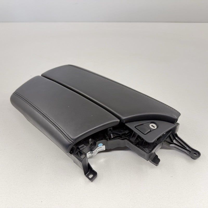 51168050274 12-16 BMW M5 F10 Center Console Armrest Arm Rest Leather Merino Black OEM