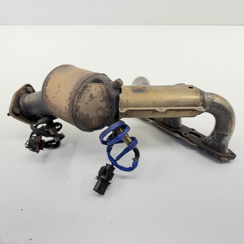 06-08 Porsche Boxster Cayman S 987 3.4L Exhaust Manifold With O2 Sensor Set OEM