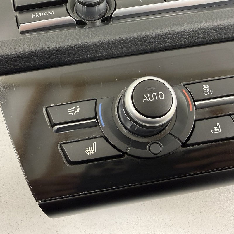 9 324 325 / 9324325 BMW M5 528 535 550 F10 Dual AC Climate Control Panel Radio Media Buttons OEM