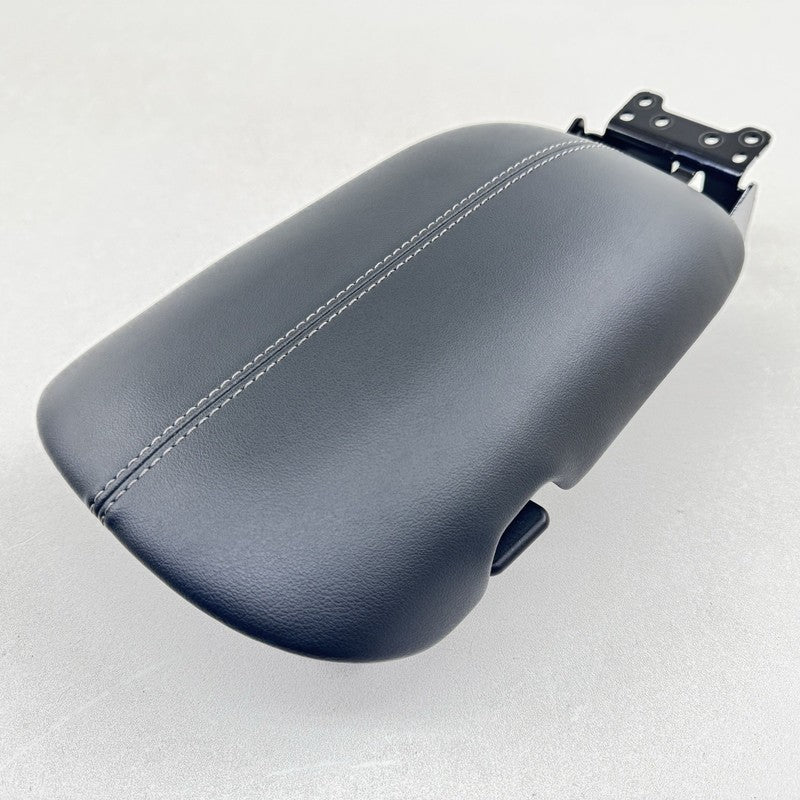 24-25 Ford Mustang Center Console Armrest Arm Rest Cover Lid White Stitching OEM