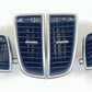 970.552.142.03 / 970 552 142 03 / 97055214203 10-16 PORSCHE PANAMERA FRONT LEFT AND RIGHT DASH AIR VENT GRILL TRIM SET O