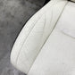 08-10 Lexus IS F Left And Right Front Seat Pair Leather Alpine White OEM