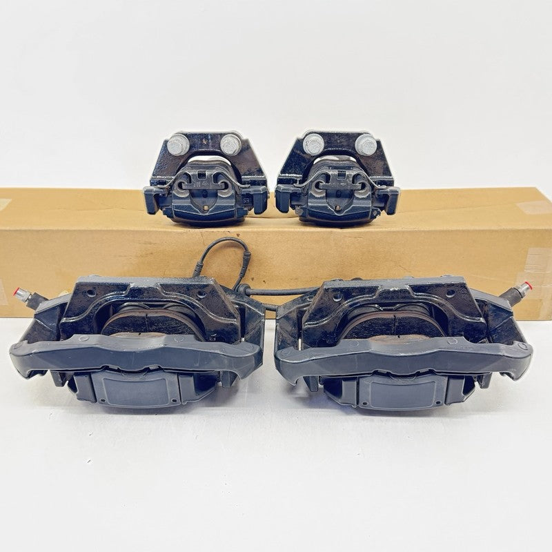 06-10 BMW M5 M6 E60 E63 E64 Brake Caliper Set Front & Rear Black 55K Miles OEM