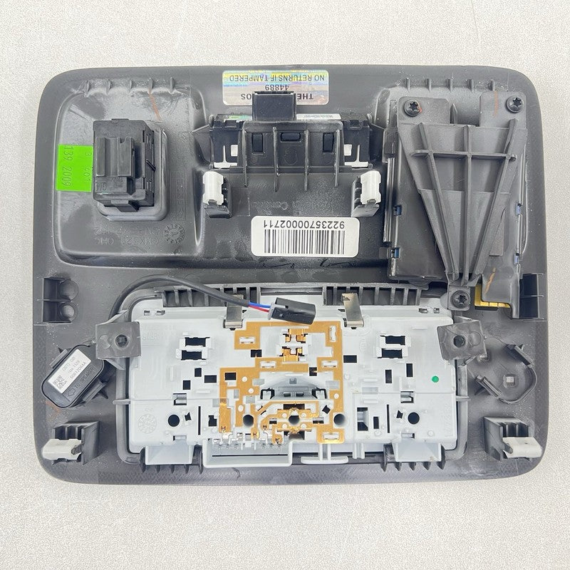 92235700 10-15 CHEVROLET CAMARO SS OVERHEAD CONSOLE DOME LIGHT LAMP CONTROL PANEL OEM