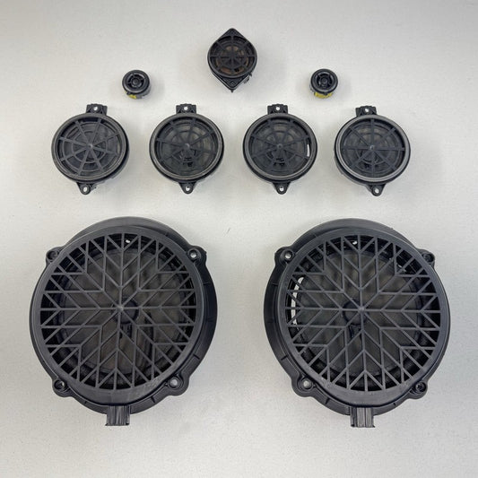 997 645 553 00 / 99764555300 05-12 Porsche 911 997 Boxster Cayman 987 Tweeter Speaker Audio Sound Set OEM