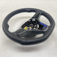 5H0-124-B / 5H0 124 B / 5H0124B 22-25 VOLKSWAGEN GOLF R DRIVER STEERING WHEEL LEATHER WITH BLUE STITCHING OEM