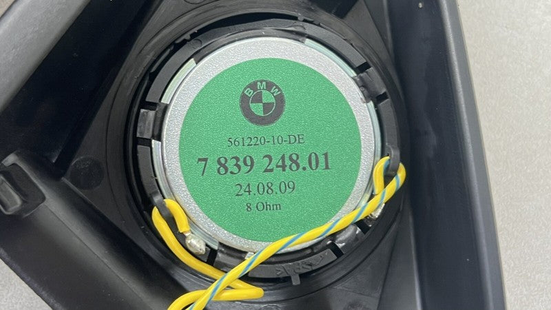 7143998 06-10 BMW M6 E63 E64 LEFT AND RIGHT DOOR PANEL CORNER TWEETER SPEAKER PAIR OEM