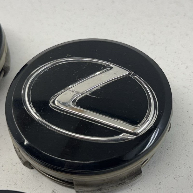 71A104-0010 / 71A104 0010 / 71A1040010 Lexus F Sport Black 62mm Wheel Center Cap Rim Hubcaps 71A104-0010 Set of 4 OEM