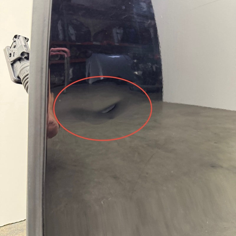 22-25 VOLKSWAGEN GOLF R MK8 DRIVER LEFT REAR DOOR SHELL COMPLETE BLACK OEM