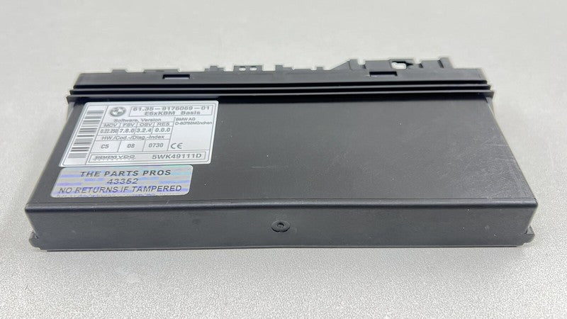 9 176 069 / 9176069 06-10 BMW M6 E63 E64 BODY CONTROL MODULE BCM 9176069 OEM