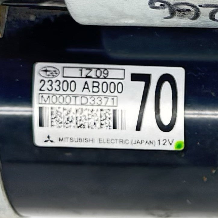 23300 AB000 / 23300AB000 22-25 Toyota GR86 Manual Transmission Motor Engine Crank Starter 23300 AB000 OEM