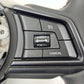 22-24 SUBARU WRX DRIVER STEERING WHEEL LEATHER BLACK OEM