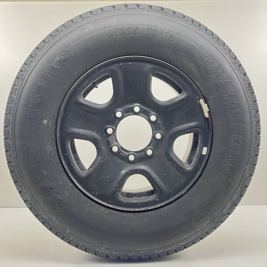 68090830AC 13-25 RAM 2500 3500 SPARE TIRE WHEEL RIM W/ TIRE DONUT 18" STEEL 68090830AC OEM