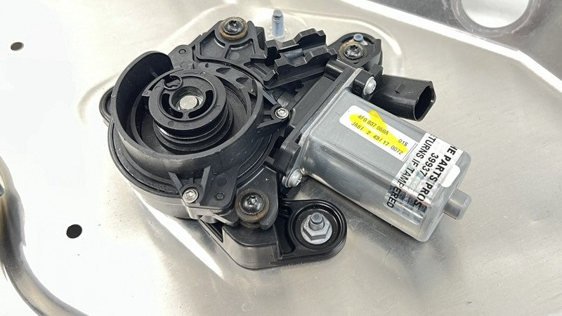 4W0 839 755 D / 4W0839755D 13-18 BENTLEY FLYING SPUR LEFT REAR DOOR WINDOW REGULATOR MOTOR CARRIER OEM
