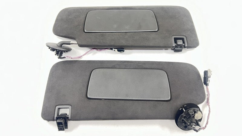 1359 1872 / 13591872 22-24 CADILLAC CT4 V BLACKWING LEFT & RIGHT SUNVISOR SUN VISOR PAIR SUEDE OEM