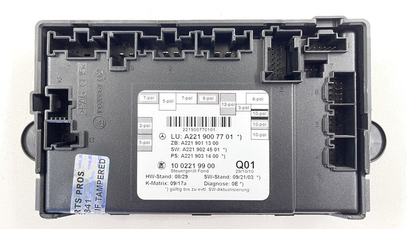 2219011300 / A2219011300 / A 221 901 13 00 1300 07-13 MERCEDES BENZ S550 W221 LEFT OR RIGHT REAR DOOR CONTROL MODULE OEM