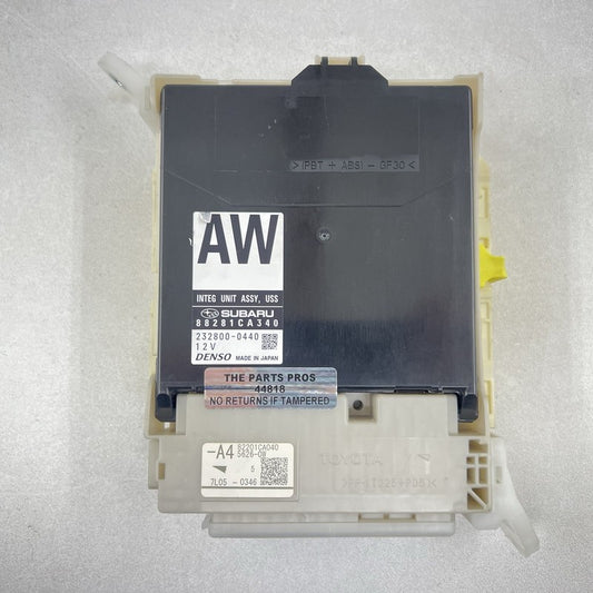 82201CA040 17-20 SUBARU BRZ INTEGRATED BODY CONTROL MODULE FUSE RELAY JUNCTION BOX OEM