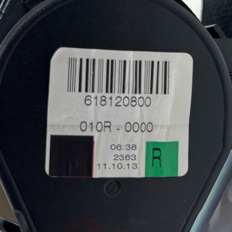 6 181 208 11-16 BMW M5 528 535 550 F10 Right Front Seatbelt Seat Belt Retractor Black OEM