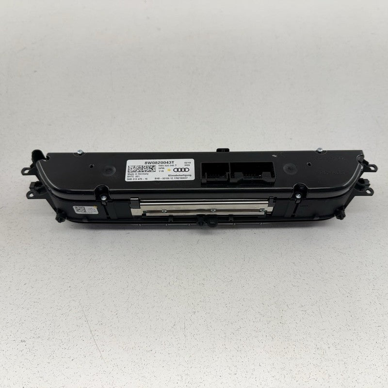 18-25 Audi A4 A5 S4 S5 HVAC AC Climate Control Switch Panel 8W0820043T