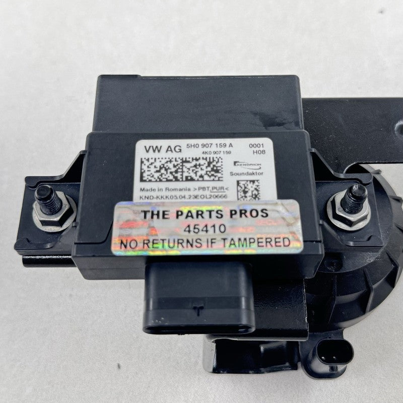 5H0-907-159-A / 5H0 907 159 A / 5H0907159A 22-25 VOLKSWAGEN GOLF R MK8 IMPACT SOUND CONTROL UNIT MODULE WITH SPEAKER OEM