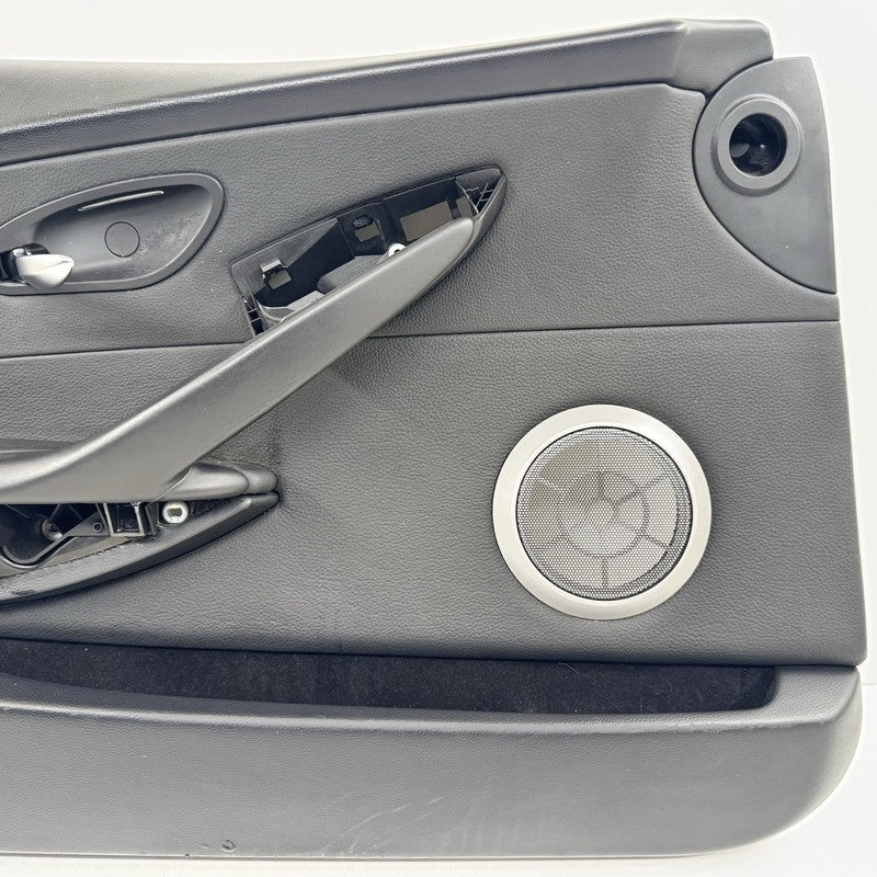 3 932 436 / 3932436 06-10 BMW M6 E63 E64 DRIVER LEFT DOOR PANEL INTERIOR COVER TRIM LEATHER OEM