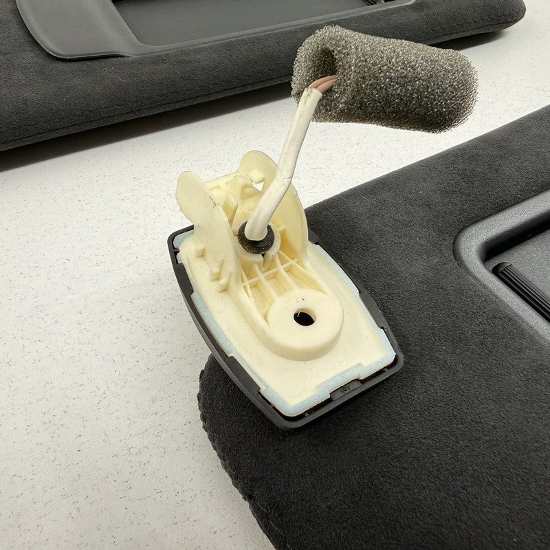 51168038109 12-16 BMW M5 F10 Left & Right Sunvisor Sun Visor Shade Pair Alcantara Suede OEM