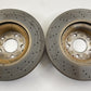 07-13 MERCEDES BENZ S550 W221 FRONT ROTOR DISC BRAKE DRILLED PAIR OEM