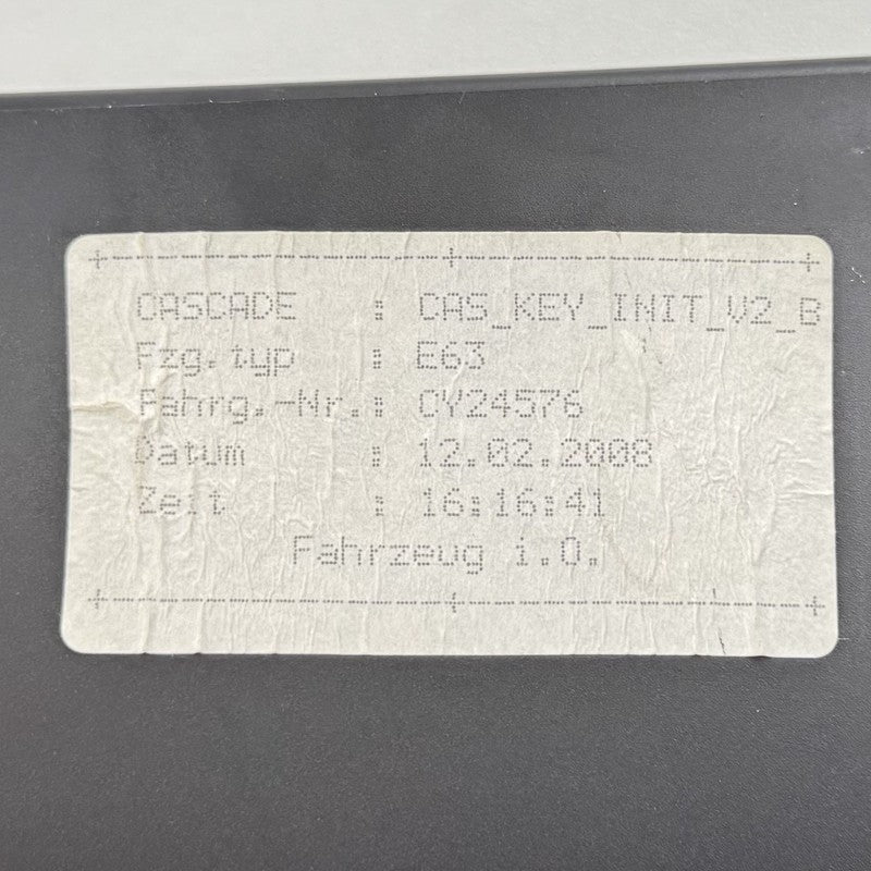 7 841 201 / 7841201 06-10 BMW M6 E63 E64 ECU Engine Control Module Car Access System W/ Key Set OEM