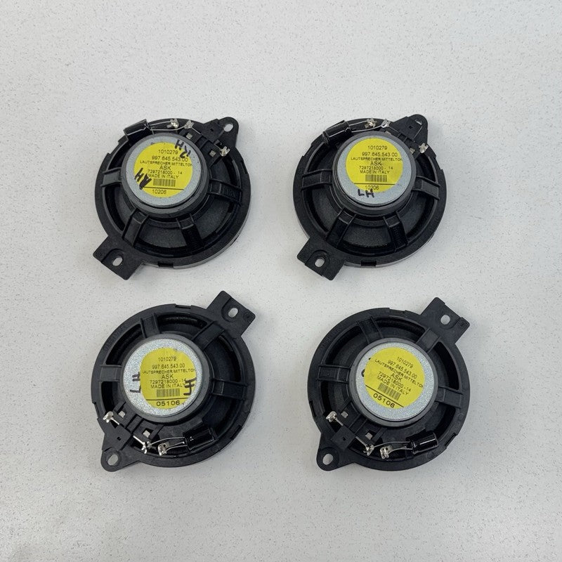 997 645 553 00 / 99764555300 05-12 Porsche 911 997 Boxster Cayman 987 Tweeter Speaker Audio Sound Set OEM