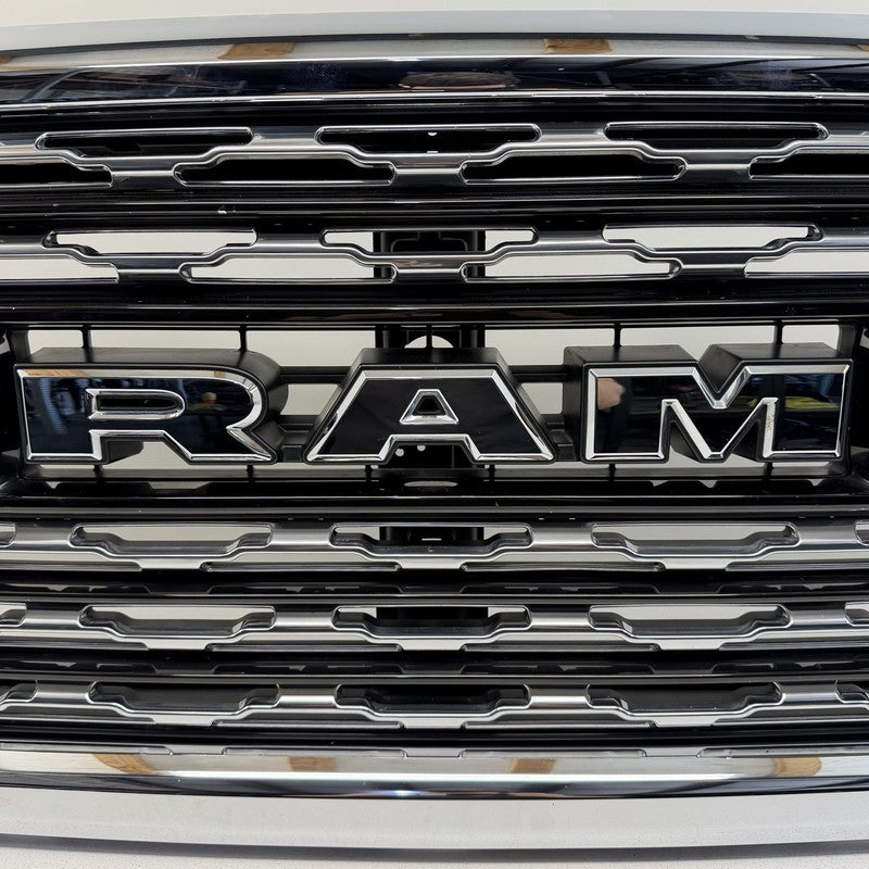 19-24 Ram 2500 3500 4500 5500 Limited Front Upper Grille Grill Chrome 